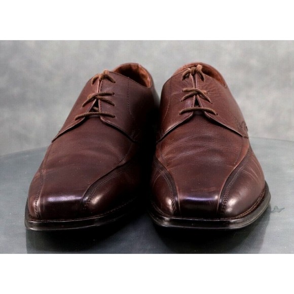 Johnston & Murphy Men\'s Comfort Dress Shoes Size 10 Leather Brown 20-6460 main image 8
